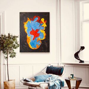 Acrylic painting  The MYGalaxies